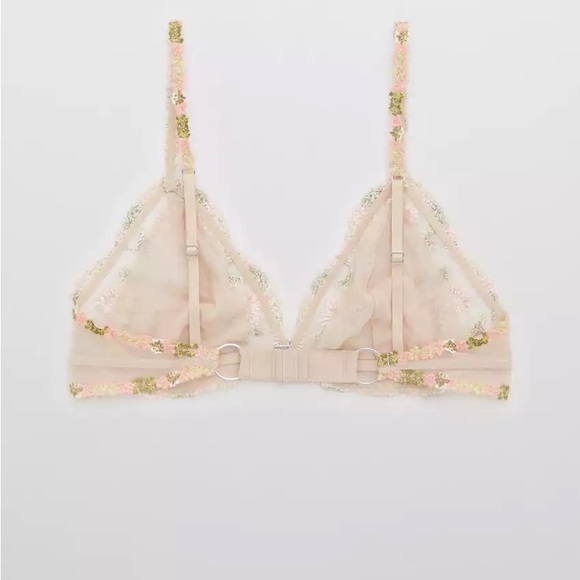 Embroidered Triangle Bralette - Picture 10 of 12